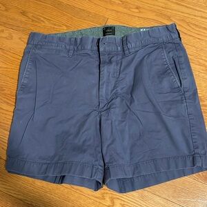Men’s J Crew shorts. 5” inseam